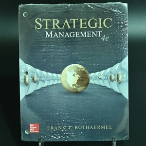 Strategic Management 4 Edition Loose Leaf Frank T Rothaermel New in Package - Imagen 1 de 6