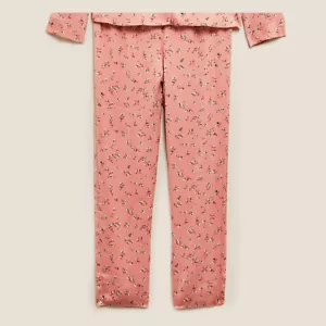 New Satin Pyjama Bottoms Womens PJ Trousers Silky Loungewear Ex Famous Store - Picture 1 of 1