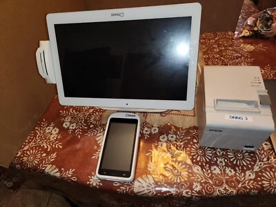 ELO ESY15i1B  Touchscreen Toast POS System  White - Image 1 of 4