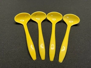 Tupperware - 4 cucharas de condimento vintage Golden Harvest #872 - Imagen 1 de 3