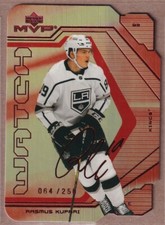 2021-22 Upper Deck MVP Colors and Contours #127 Rasmus Kupari RC /250