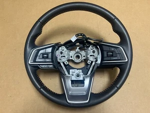 2018-2019 Subaru XV Crosstrek Steering Wheel With Switches OEM Orange Stitch - Picture 1 of 20