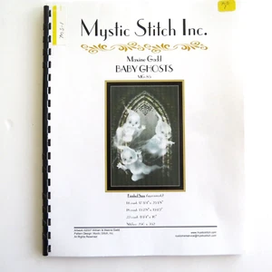 Baby Ghosts by Mystic Stitch cross stitch pattern spiral booklet - Picture 1 of 3