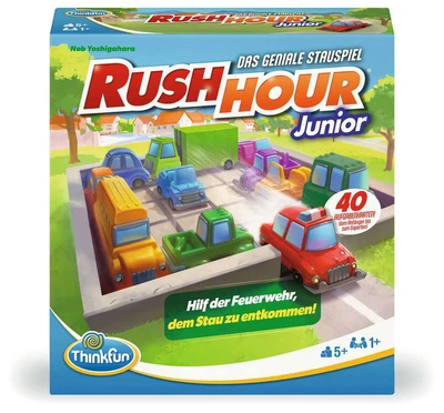 THINKFUN Ravensburger Rush Hour® Junior Denkspiel für Erwachsene und Kinder ab 5 Jahren