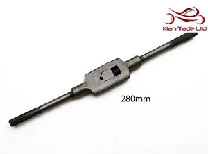 QUALITY ADJUSTABLE BAR TYPE TAP HOLDER WRENCH 5/32" - 1/2" THREADING TOOL - Picture 1 of 4