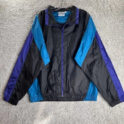 Vintage Wilson Sports Expo Windbreaker Jacket Full Zip Men’s Size Xl Multicolor - Image 1 of 4