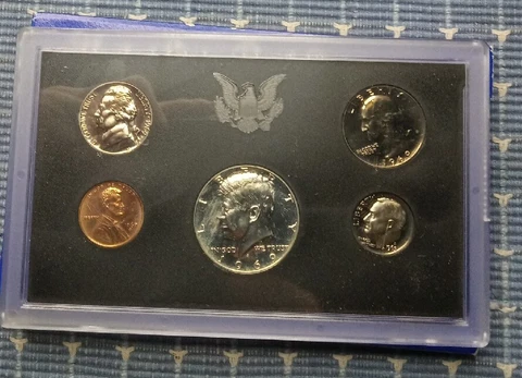 1969 US Mint Proof Set OGP No/coa Cover