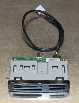 HP 504857-001 15-in-1 Memory Card Reader & Data Cable SD CF XD MS Smart Media - Image 1 of 2
