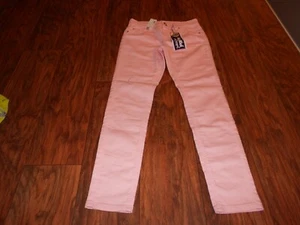 NEW with tags Justice girls jeans jeggings size 12 R pants pink - Picture 1 of 5