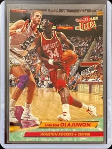 Hakeem Olajuwon - 1992-93 Fleer Ultra #72 - Bild 1 von 2