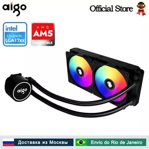 Cooler CPU Heat Fan RGB Cooling for with Gaming Intel PWM Fans ARGB 1155 1151 - Picture 1 of 7