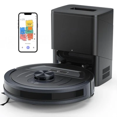 Lubluelu Lasernavigation Saugroboter Wischfunktion 2,5L Absaugstation Gebraucht - Bild 1 von 4