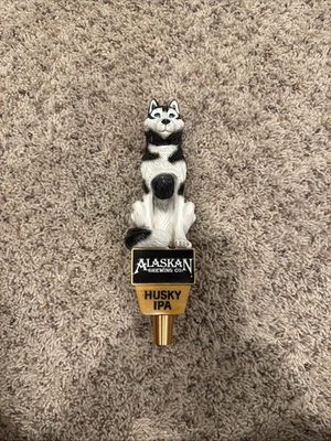 Alaskan Brewing Company Husky Dog Beer Tap Handle - Image 1 of 4