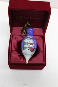 Ne'Qwa Art Schneemann Weihnachtsschmuck XOXO # 7000734 - Bild 1 von 4
