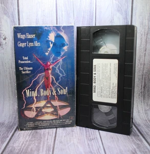 RARE Mind, Body & Soul VHS Tape 1992 AIP Satanic Kult Horror Movie Wings Hauser - Bild 1 von 3