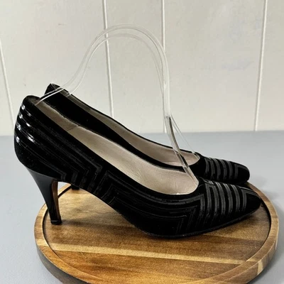 Zapatos de salón Bally clásicos de gamuza de cuero con punta talla 7,5 N Foto 1 de 4