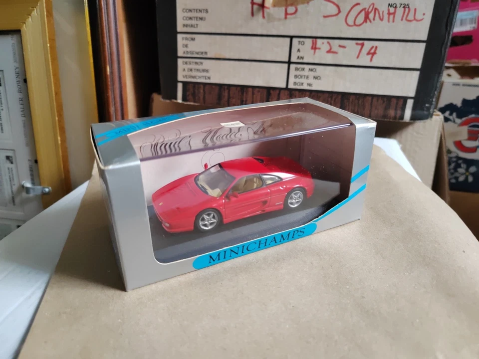 1/43 Boxed Model Minichamps 430074022 Ferrari F 355 1994 - Image 1 of 1