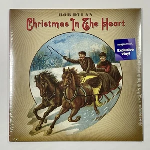 Bob Dylan Christmas In The Heart SEALED Amazon Music Exclusive Red Vinyl Record - Picture 1 of 3