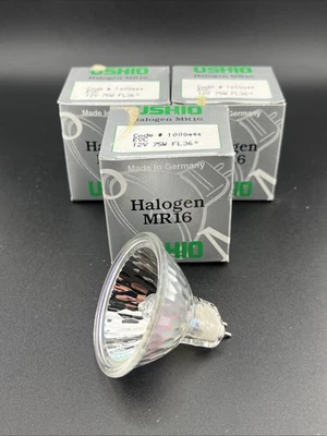 3 Pack USHIO EYC 12V-75W/FL36 75W 12V - Image 1 of 4