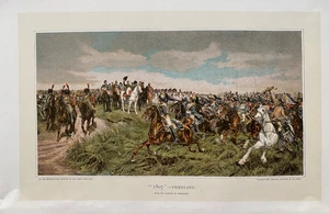 Impresión antigua de 1890; Friedland después de Meissonier de 1807 - Imagen 1 de 2