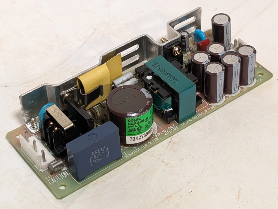 Cosel LCA30S-5 Power Supply Industrial PC Control Board Assembly, Made in Japan - Image 1 of 4