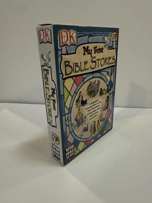 My First Bible Stories Interactive PC Game Software Win/Mac CD-ROM - Image 1 of 3