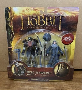 LOTR The Hobbit Bolg & Gandalf 3.75" Action Figures 12pts Articulation Bridge Di - Picture 1 of 5