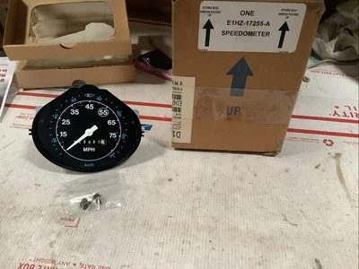 NOS 正品 原始设备制造商 福特 E1HZ-17255-A 速度计 1981-90 B600 B700 75/140 — 第 1/3 张图片