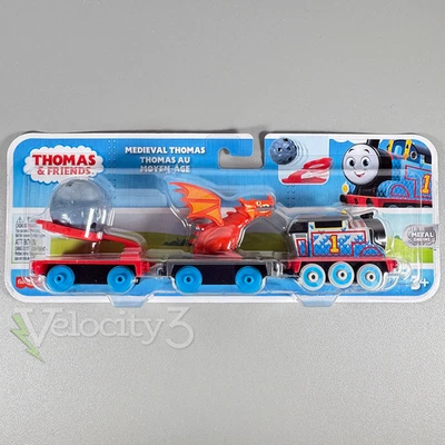 Thomas & Friends - Medieval Thomas with Dragon & Catapult Car | Metal Engine - Image 1 of 4