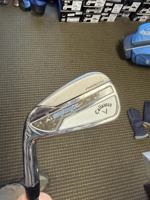 Lefty Callaway Paradym Ai Smoke  7 Iron Steel True Temper Elevate MPH 95 Stiff - Image 1 of 4