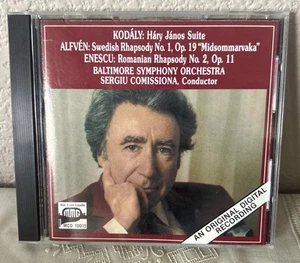 Kodaly/Alfven/Enescu Baltimore Symphony Orchestra Sergiu Comissiona Vox/MMG CD - Imagen 1 de 3