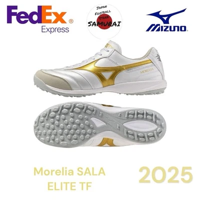 MIZUNO MORELIA SALA Elite TF Futsal Indoor Football Soccer Shoes  Q1GB261250 NEW - Image 1 of 4