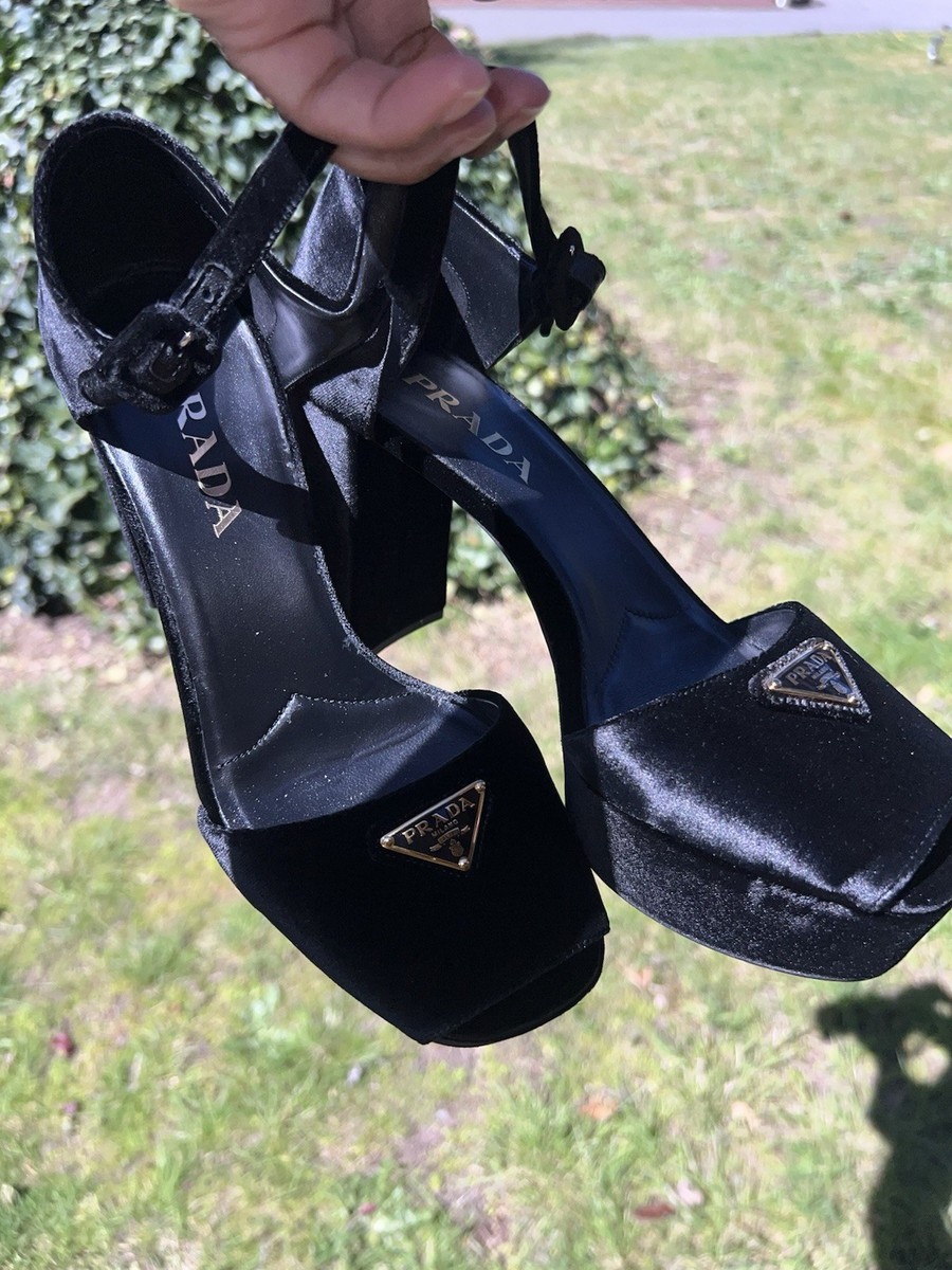 PRADA Black Straps Heels for Women for sale | eBay PRADA Black Straps Heels for Women for sale | eBay