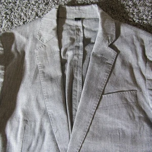 J Crew Suit Jacket Mens 34S Ludlow Chino Unstructured Somelos Blazer Sport Coat - Picture 1 of 15