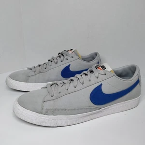 Nike Blazer Low CW4643-992 grau und blau - Bild 1 von 12