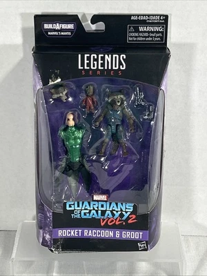 Marvel Legends: GotG Vol. 2 - Rocket Raccoon & Groot Figure Mantis BAF - Image 1 of 4