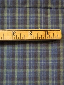 SCHWERER KARO STOFF 1 YD + 32” 58” breit schwerer Baumwolle - Bild 1 von 5