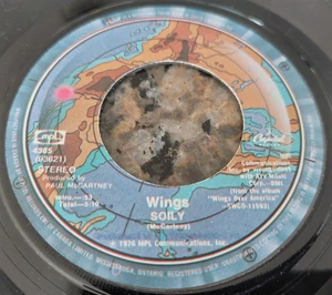 WINGS 45 " Soily / Maybe I'm Amazed " CAPITOL Canada 1976' ** The Beatles - Bild 1 von 2