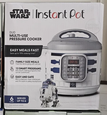 Star Wars ~ R2D2 ~ R2-D2 ~ Duo Instant Pot Schnellkochtopf 6 Quart Special Edition - Bild 1 von 2