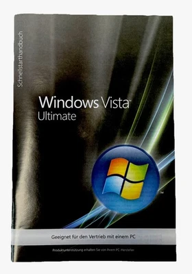 Microsoft Windows Vista Ultimate 64-Bit (x64)  DEUTSCH - Original System Builder - Bild 1 von 4