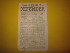 VINTAGE JULY 13 1962 DEFENDER ARMY NEWSPAPER - Foto 1 di 2