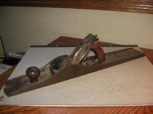 Vintage Stanley Bailey No. 8C Corrugated Jointer Plane Woodworking Tool