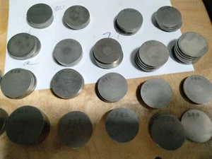 32mm valve shim pad bucket disc size kit Kawasaki KZ750 Isuzu Metelli Nissan RD - Picture 1 of 3