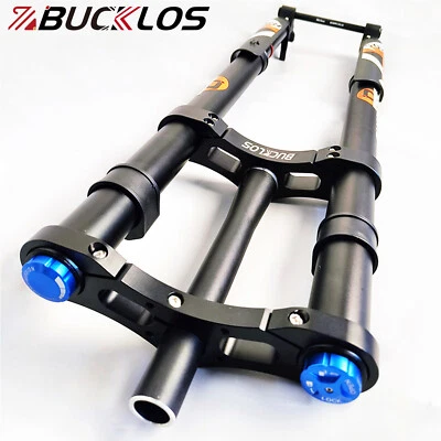 BUCKLOS 26*5.0" Fat E-Bike Luftfederung Rebound 180mm Federweg Scheibenbremse - Bild 1 von 4