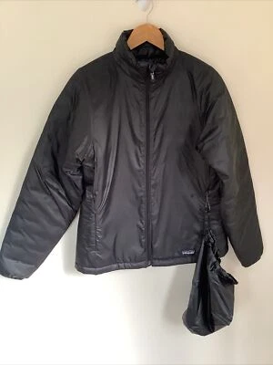 patagonia L Black Packable Jacket Hiking Outdoors Trail - Image 1 of 4