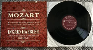 MERCURY LIVING PRESENCE 1965 Mozart HAEBLER Piano Concerto #15 #16 SR-90428 EX - Picture 1 of 4