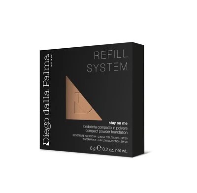 Diego dalla palma Stay On Me Wasserdicht Powder Stiftung SPF 20 55 Kakao 6g - Bild 1 von 2