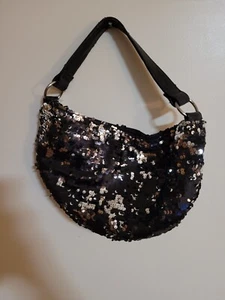 Bolso de hombro Bongos de lentejuelas negro (D) - Imagen 1 de 6