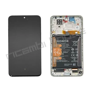 DISPLAY HUAWEI ORIGINALE HONOR 200 BIANCO 5G 2024 ELI-NX9 CON BATTERIA TOUCH LCD - Picture 1 of 1