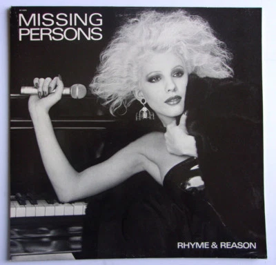 MISSING PERSONS - Rhyme & Reason - Vinyl LP 1st 1984 Capitol ST-12315 New Wave - Image 1 of 4